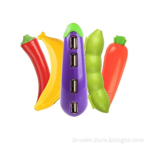 Free Sample Christmas Tree Seven Rainbow Colors LED Light USB Hub 2.0 Hub